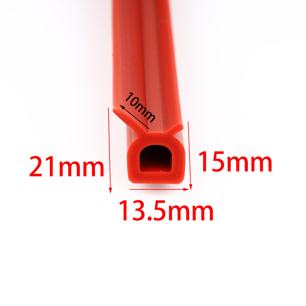 Supplied silicone door gasket sample, profile example 2