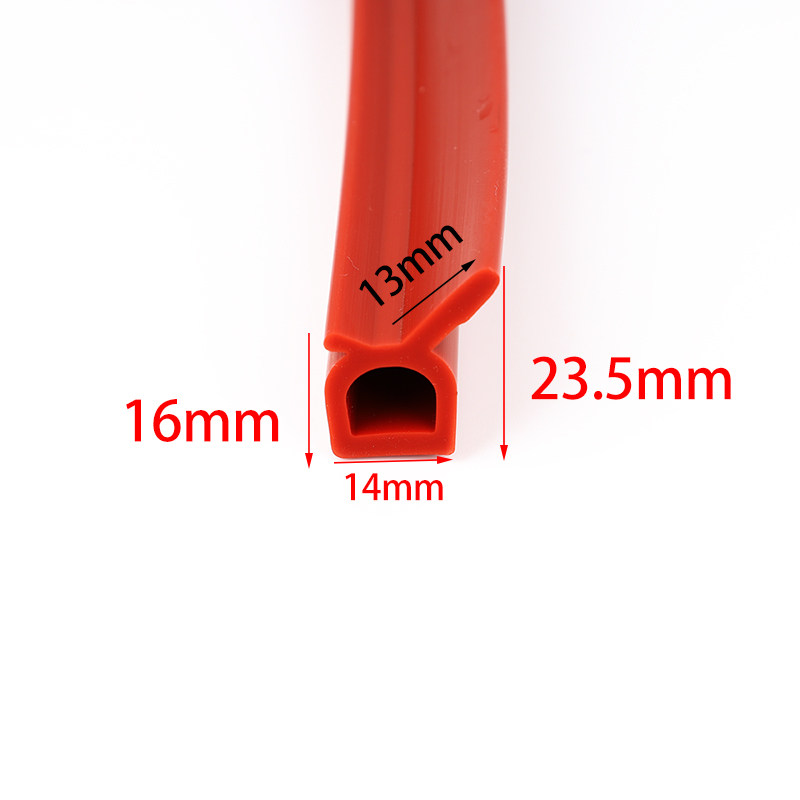 Supplied silicone door gasket sample, profile example 5